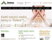 Tablet Screenshot of dolena.lt